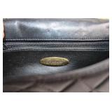 Quilted Black Leather Handbag with Chain Strap