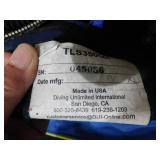 Xtra Large DUI Dry Suit Complete Kit with Luxfer Tank & Accesories