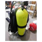 Xtra Large DUI Dry Suit Complete Kit with Luxfer Tank & Accesories