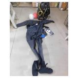 Large  DUI Dry Suit Complete Kit with Luxfer Tanks & Accesories
