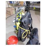 Large  DUI Dry Suit Complete Kit with Luxfer Tanks & Accesories