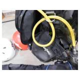 Large  DUI Dry Suit Complete Kit with Luxfer Tanks & Accesories