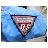 Large DUI Dry Suit Complete Kit with Luxfer Tanks & Accesories