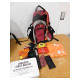 Swiss Backpack filled with Emergency Supplies