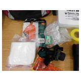 Swiss backpack filled with Emergency Supplies