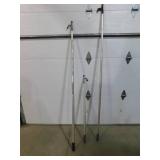 Telescoping Poles with Rescue Hooks
