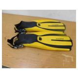 Unisex Plana Avanti X3 Open Heel Swim Fins - Durable Wear-Resistant Flexible Flippers for Swimming, Scuba Diving, Freediving, Snorkeling