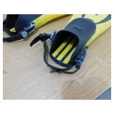 Unisex Plana Avanti X3 Open Heel Swim Fins - Durable Wear-Resistant Flexible Flippers for Swimming, Scuba Diving, Freediving, Snorkeling