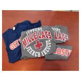 (4) New T-Shirts - Search & Rescue - Small