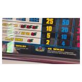 Cool millions framed slot machine glass