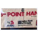 Runnin rebels framed 3 point hanky Las Vegas Nevada