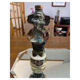 Vintage Jim Beam Republican Elephant and Democrat Donkey Whiskey Decanters.