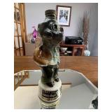 Vintage Jim Beam Republican Elephant and Democrat Donkey Whiskey Decanters.