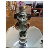 Vintage Jim Beam Republican Elephant and Democrat Donkey Whiskey Decanters.