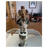 Vintage Jim Beam Republican Elephant and Democrat Donkey Whiskey Decanters.