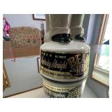 Vintage Jim Beam Republican Elephant and Democrat Donkey Whiskey Decanters.