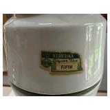 Vintage Jim Beam Republican Elephant and Democrat Donkey Whiskey Decanters.