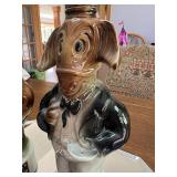 Vintage Jim Beam Republican Elephant and Democrat Donkey Whiskey Decanters.