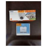 Lorex 5MP super HD dome security camera with color night vision and ring Poe adapter