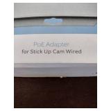 Lorex 5MP super HD dome security camera with color night vision and ring Poe adapter