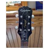 Les Paul Epiphone Guitar with Stand