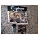 Les Paul Epiphone Guitar with Stand