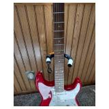 Rondo Red Guitar with Stand