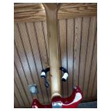 Rondo Red Guitar with Stand