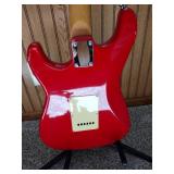 Rondo Red Guitar with Stand