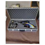 Remote Gyro Brushless Walkera Helicopter V450 DO3 with six axis stabilization.