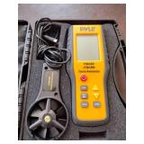 Pyle PMA90 CFM/CMM  thermo anemometer in case