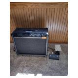 Crate amp with foot switch