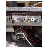 Crate amp with foot switch