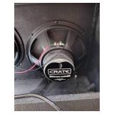 Crate amp with foot switch