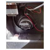 Crate amp with foot switch