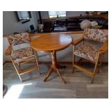 Round Table and Pool Chairs