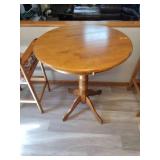 Round Table and Pool Chairs