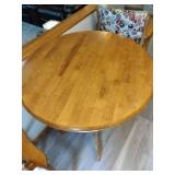 Round Table and Pool Chairs