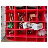 Assorted Nuts and bolts with Carrying Case