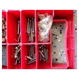 Assorted Nuts and bolts with Carrying Case