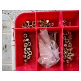 Assorted Nuts and bolts with Carrying Case