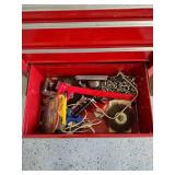 Water loo shop series tool chest with tools