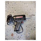 Tool lot welding gun, heat gun, sander, impact wrench, and stapler