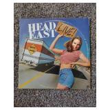 6 records: Hotel California, Head East Live, Golden Earring, GO GOS Beauty & the beat, Love stinks, trex