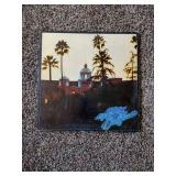 6 records: Hotel California, Head East Live, Golden Earring, GO GOS Beauty & the beat, Love stinks, trex