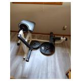 Crunch Machine with Weighted Plates