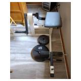 Crunch Machine with Weighted Plates