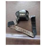 Bushnell binoculars, Olympus 35 RC camera, minolta x-700 camera with bag