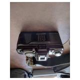 Bushnell binoculars, Olympus 35 RC camera, minolta x-700 camera with bag