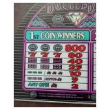 Double diamond rounded glass 20” x 15”